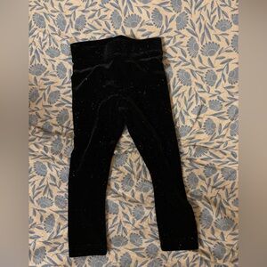 Crewcuts Black Sparkle Leggings